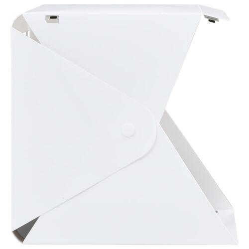 Foldbar lyskasse til fotostudie 23 x 25 x 25 cm hvid