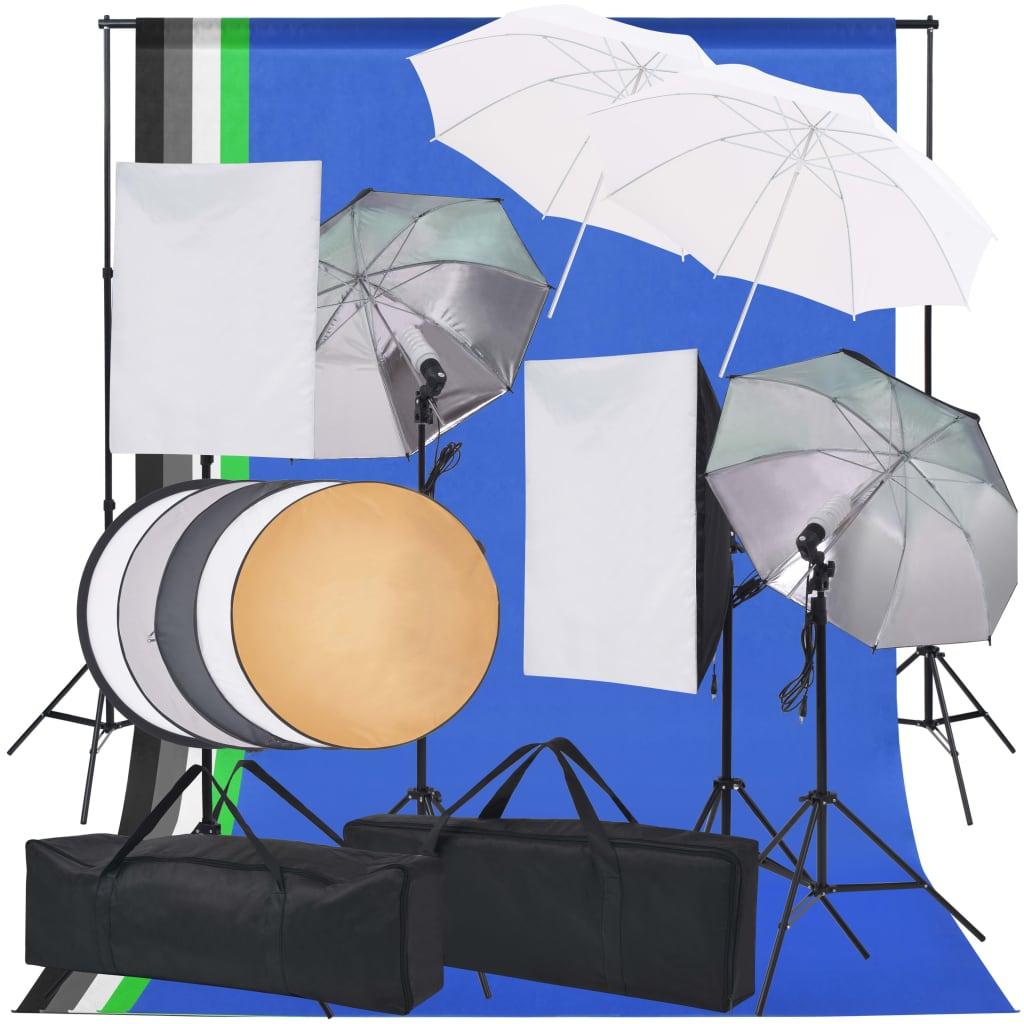 Belysningsudstyr til fotostudie
