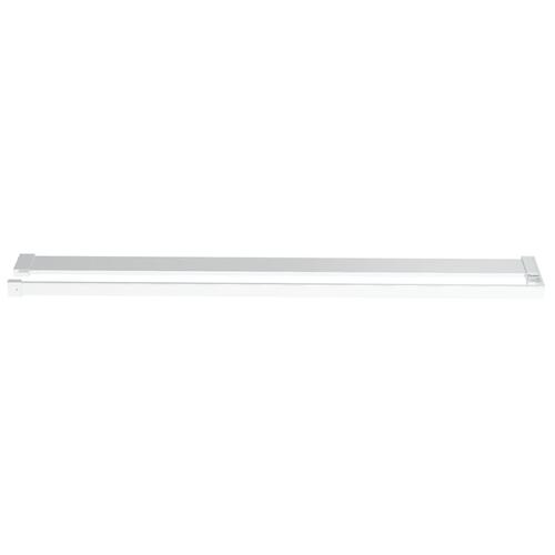Brusehylde til brusevæg 100 cm aluminium krom