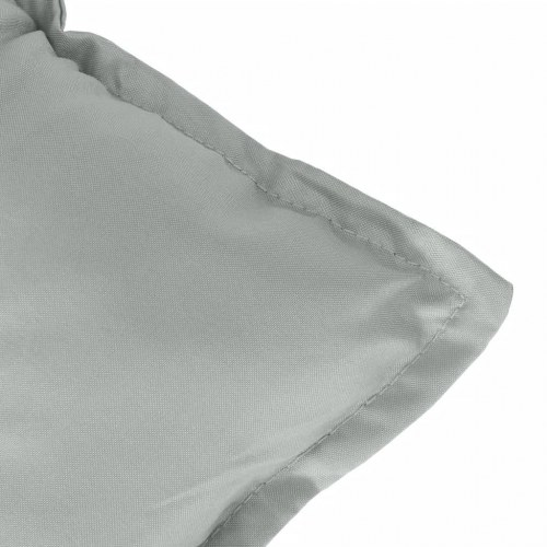 Bænkhynde til havebænk 100 x 50 x 7 cm - meleret lysegrå