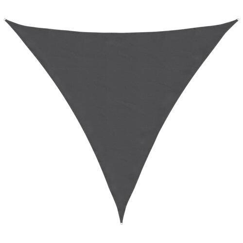 Solsejl 2x2x2 m 100 % polyesterstof antracitgrå