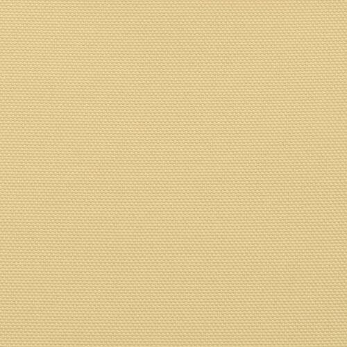 Solsejl 5x5 m 100 % polyesterstof sandfarvet