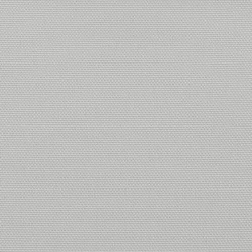 Solsejl 3x4x5 m 100 % polyesterstof lysegrå