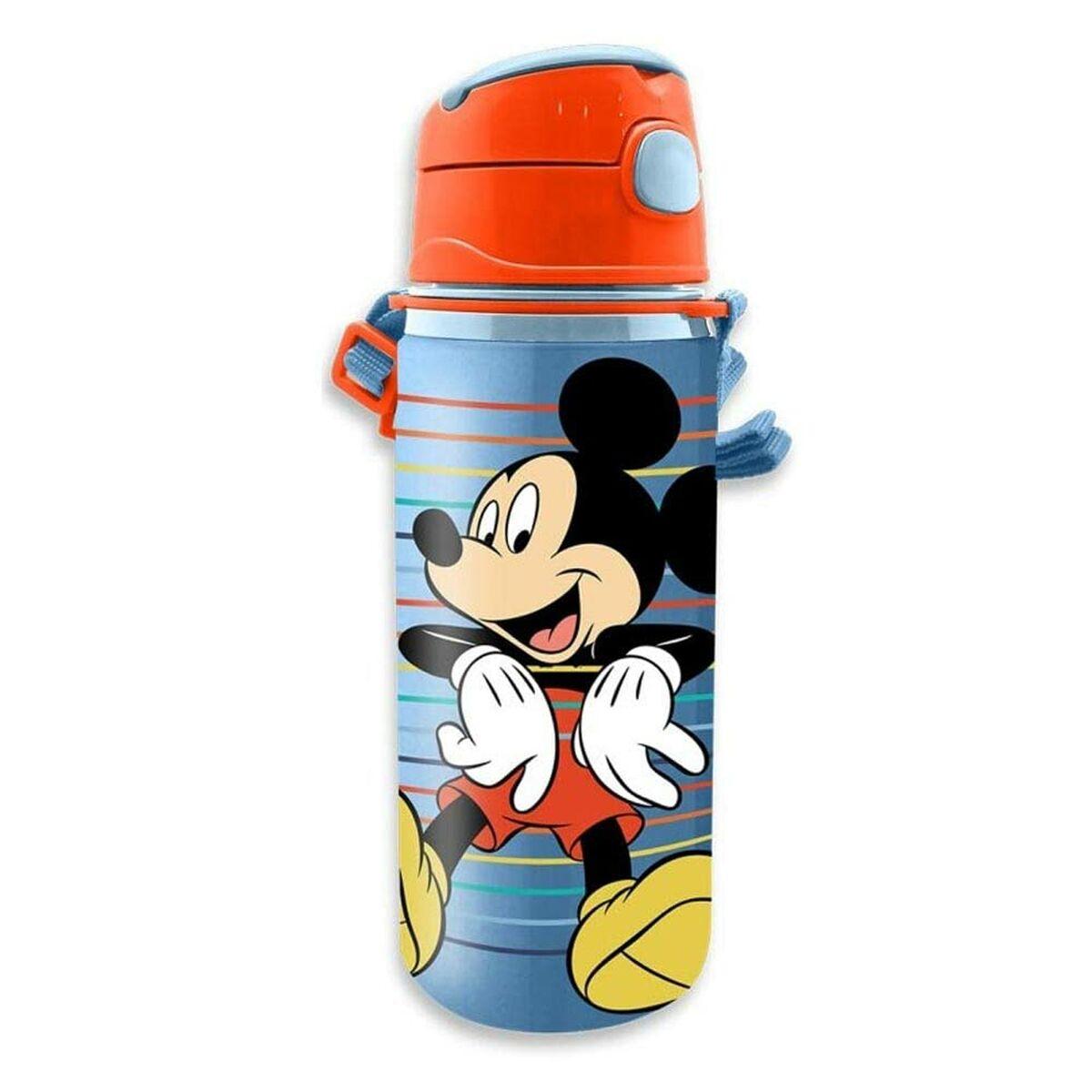 Kids Licensing vandflaske i aluminium 600 ml - Mickey Mouse