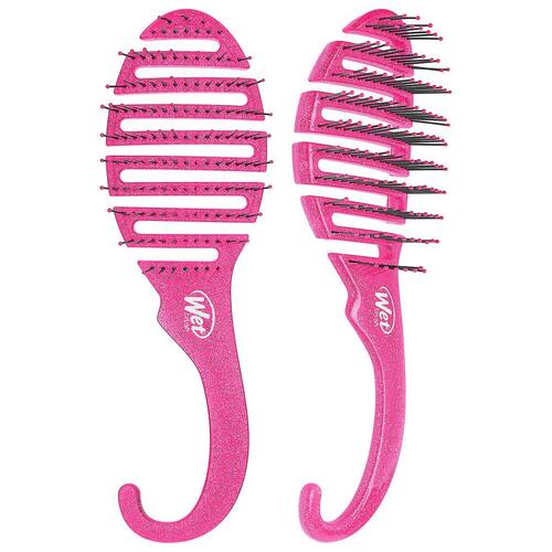 Børste til Glatning af Håret The Wet Brush Glitter Pink Bruser