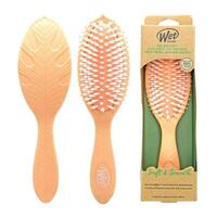 Børste til Glatning af Håret The Wet Brush Go Green Orange Blødgøring