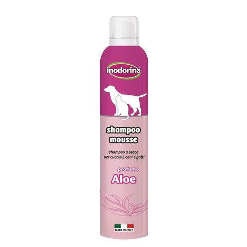 Shampoo til kæledyr Inodorina 300 ml Skum Aloe Vera