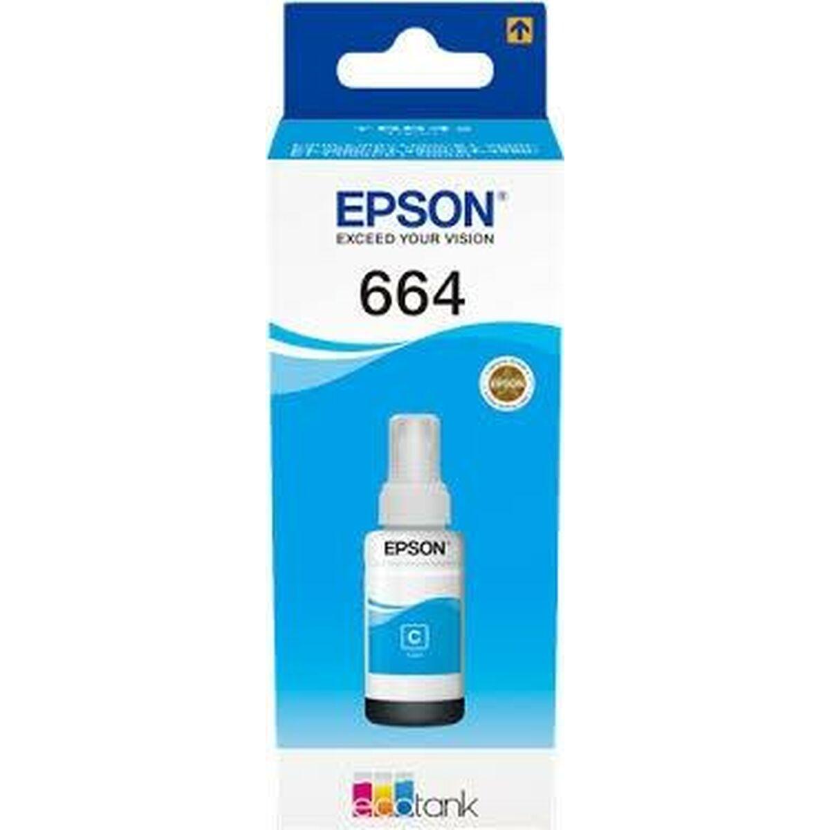 Original blækpatron Epson T6642 Cyan