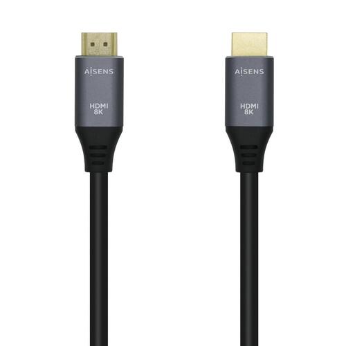 HDMI-kabel Aisens A150-0425 Sort Sort/Grå 50 cm
