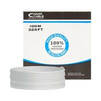 RJ45 CAT 5e UTP-kabel NANOCABLE 10.20.0302-FLEX Grå 100 m