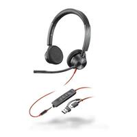 Hovedtelefoner HP 8X222AA Sort