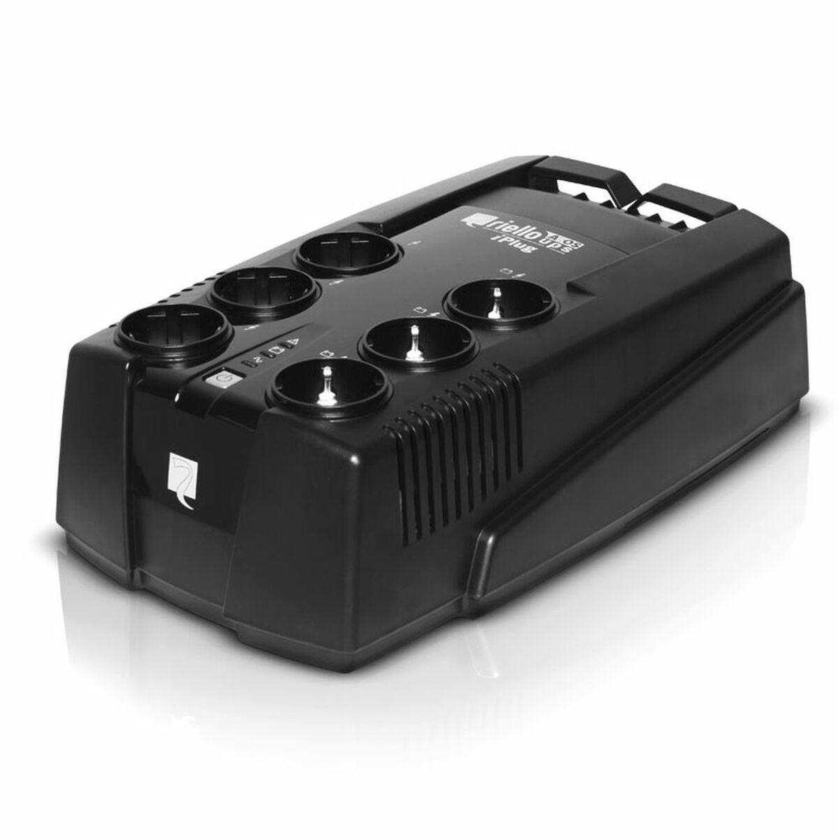 Riello interaktiv UPS IPG 600 DE - 360 W, kompakt, 8x AC, EU-stik
