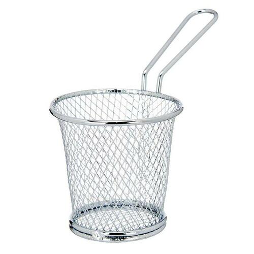 Kurv til præsentation af aperitiffer Sølvfarvet Metal 15,5 x 12 x 8 cm (12 enheder)