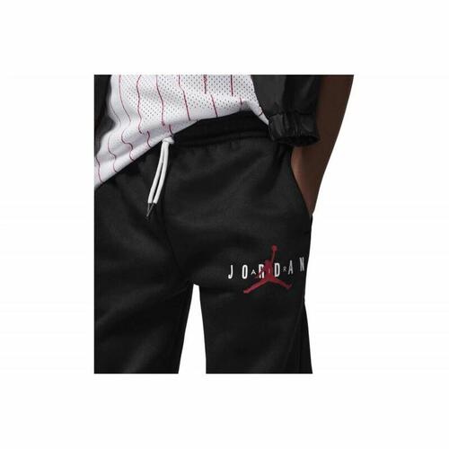 Træningsdragt til børn underdele Jordan Jumpman Sustainable Sort 13-15 år