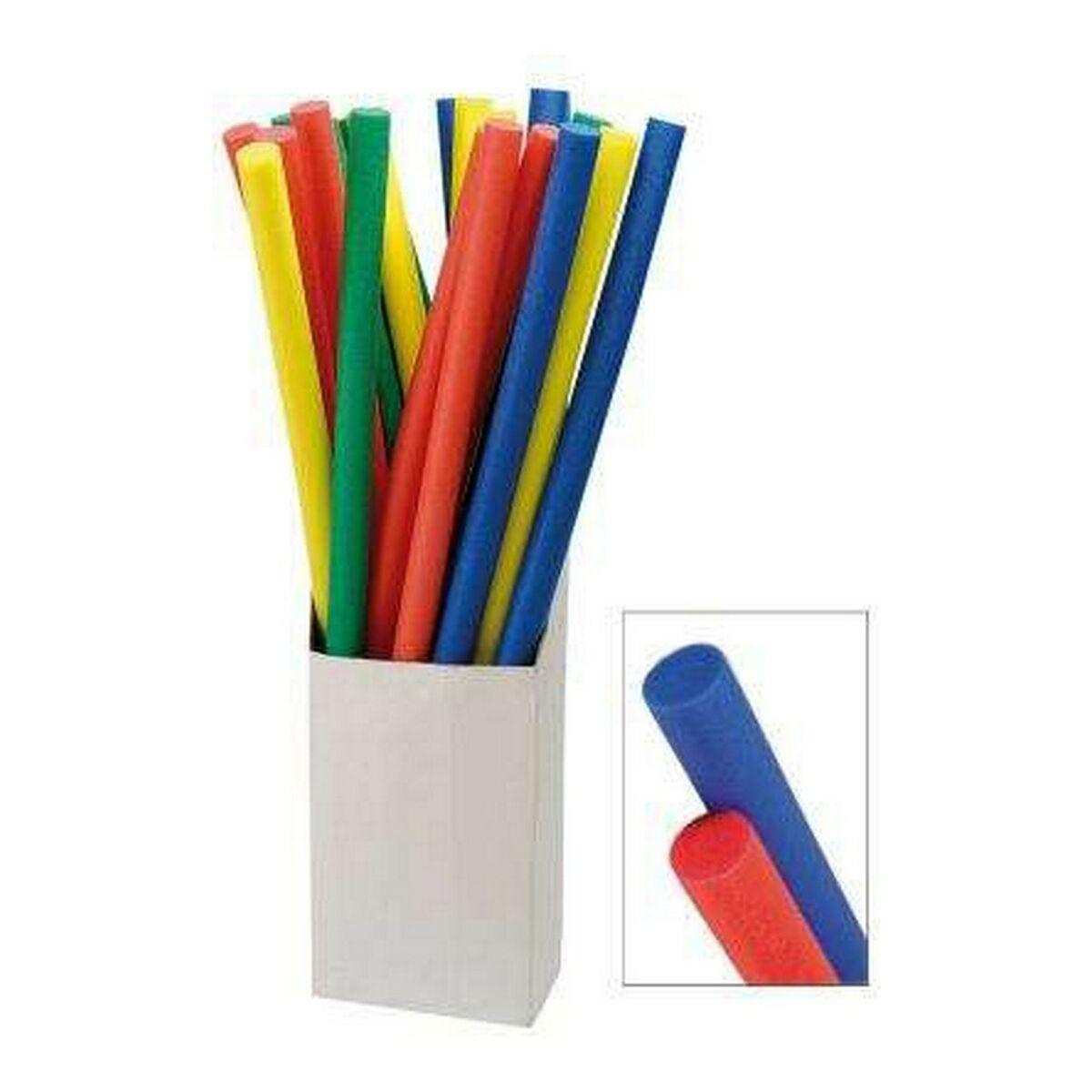 Safari Sub kork-flyder 150 x 6,5 cm - farverige flydepinde