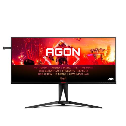 Skærm AOC AG405UXC 39,5" Wide Quad HD 144 Hz