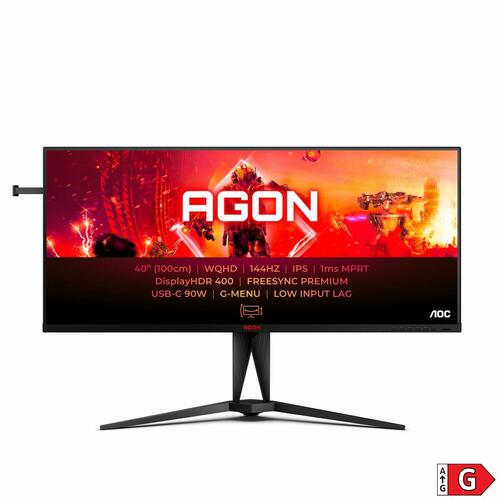 Skærm AOC AG405UXC 39,5" Wide Quad HD 144 Hz