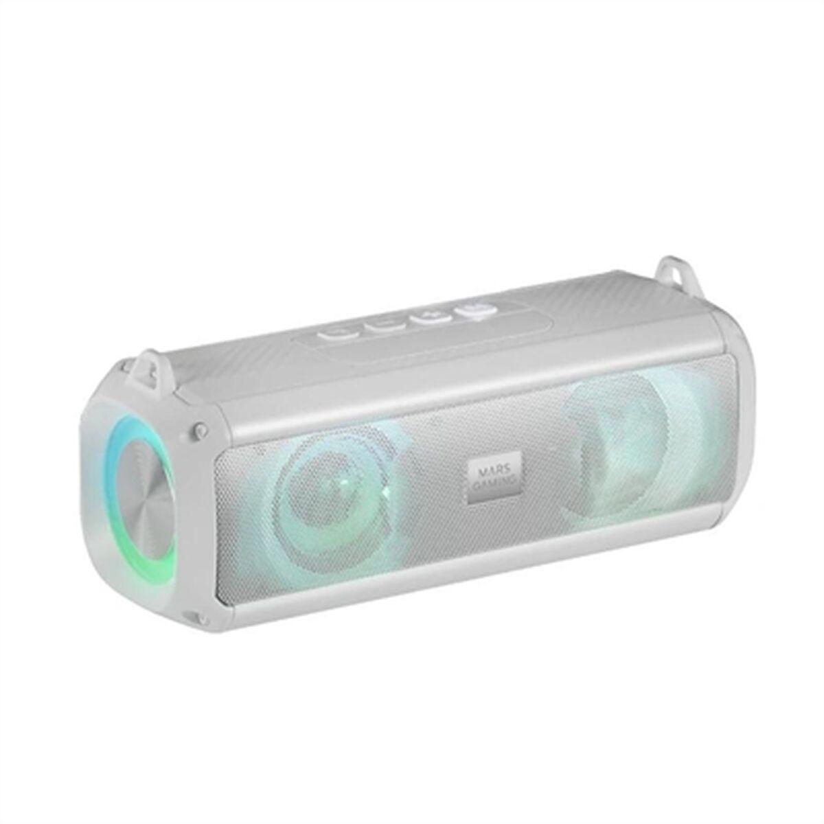 Bluetooth højttaler Mars Gaming MSBXTW - 20 W, RGB, hvid