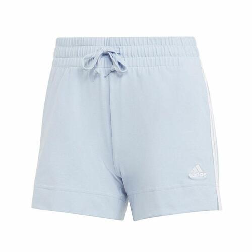 Sport shorts til kvinder Adidas 3 Stripes Sj Lyseblå L