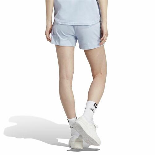 Sport shorts til kvinder Adidas 3 Stripes Sj Lyseblå L