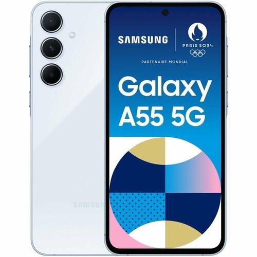 Smartphone Samsung Galaxy A55 6,6" Octa Core 8 GB RAM 128 GB Blå
