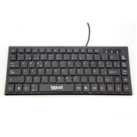 Tastatur iggual Slim TKL-USB Sort