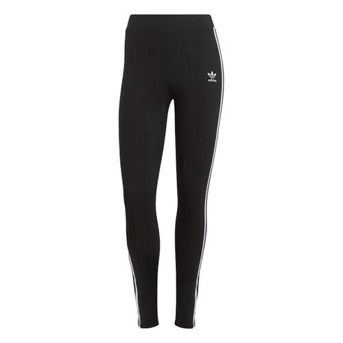 Sport leggings til kvinder Adidas Originals 3 Stripes Sort 38