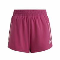 Sport shorts til børn Adidas 3 Stripes Mørk pink 11-12 år