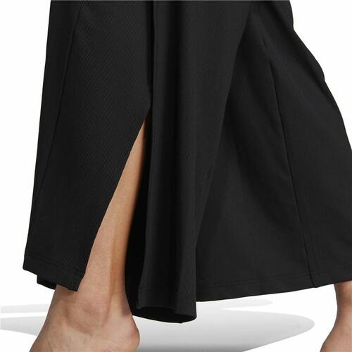 Lange sportsbukser Adidas Sort Dame M