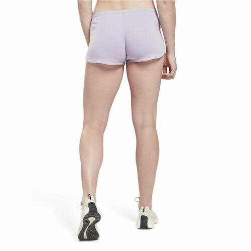Lange sportsbukser Reebok RI French Terry Violet Dame S