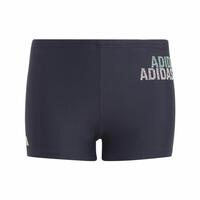 Badetøj til Børn Adidas Logo Mørkeblå 12-13 år