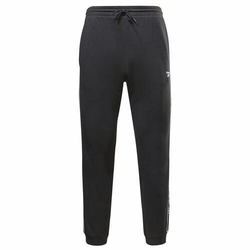 Lange sportsbukser Reebok Ri Tape Sort L