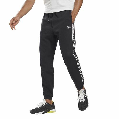 Lange sportsbukser Reebok Ri Tape Sort L