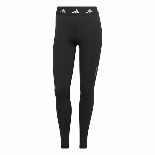 Lange sportsbukser Adidas Tf Long T Sort Dame L
