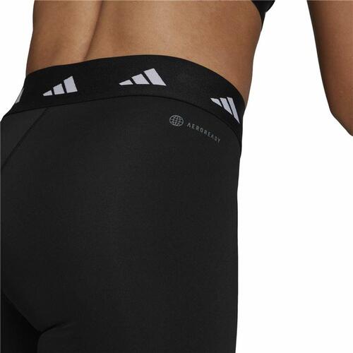 Lange sportsbukser Adidas Tf Long T Sort Dame L