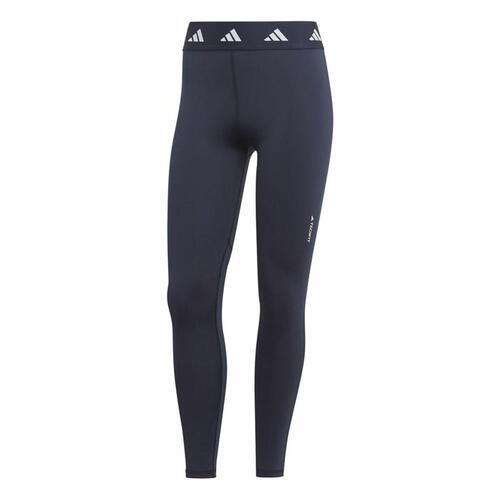 Sport leggings til kvinder Adidas Tech fit 7/8 Sort Marineblå XS