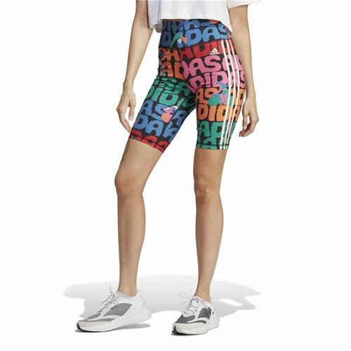 Sport leggings til kvinder Adidas Farm Bikert Multifarvet M