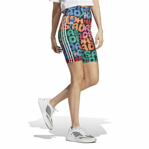 Sport leggings til kvinder Adidas Farm Bikert Multifarvet M