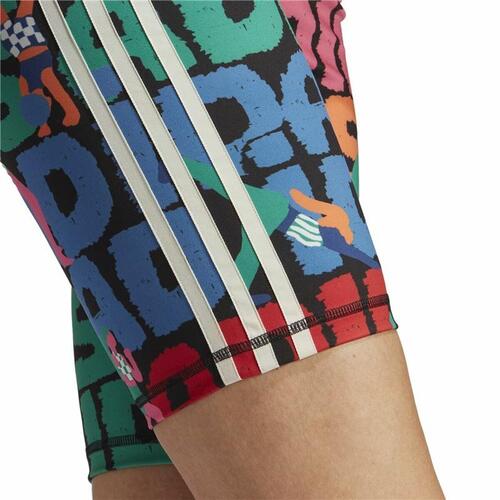 Sport leggings til kvinder Adidas Farm Bikert Multifarvet XS