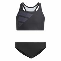 Bikinitrusser Til Piger Adidas Big Bars Sort 5-6 år