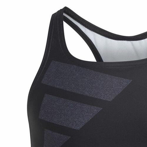 Bikinitrusser Til Piger Adidas Big Bars Sort 5-6 år