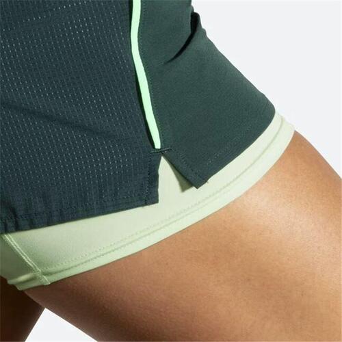 Sport shorts til kvinder Brooks High Point 3" 2-in-1 2.0 Grøn XS