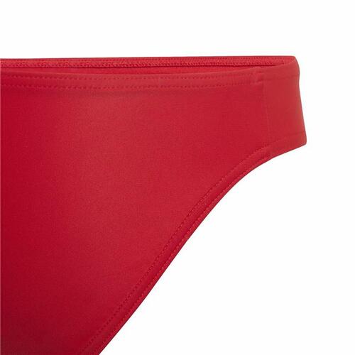 Bikinitrusser Til Piger Adidas Big Bars Rød 5-6 år