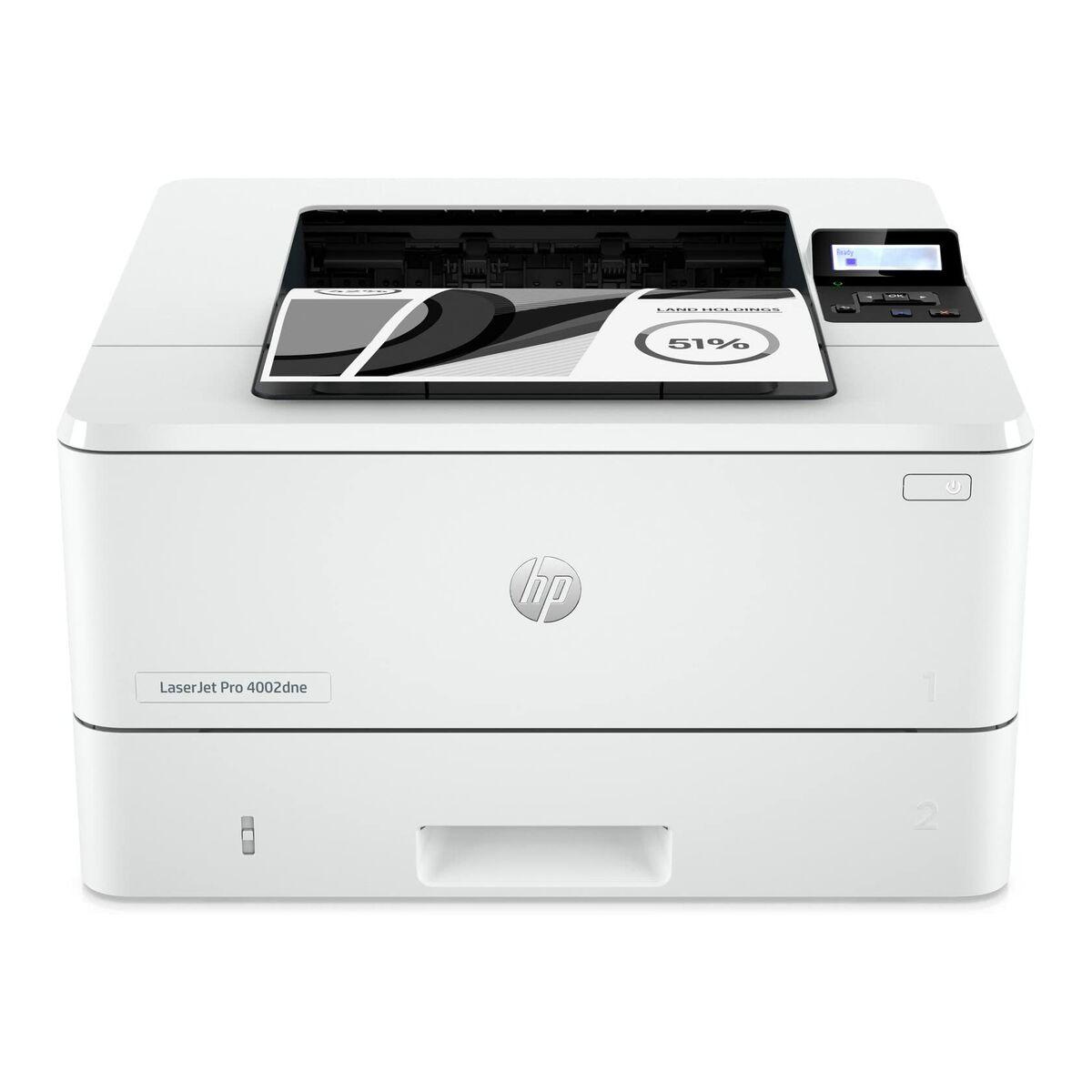HP LaserJet Pro M4002 laserprinter - sort/hvid, A4, Wi‑Fi