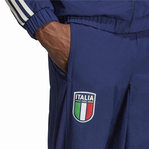 Træningsbukser til fodbold til voksne Adidas Italia Blå Mænd XL