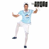 Kostume til voksne Th3 Party Blå (3 Dele) XL
