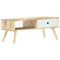 Sofabord 90x50x40 cm massivt mangotræ