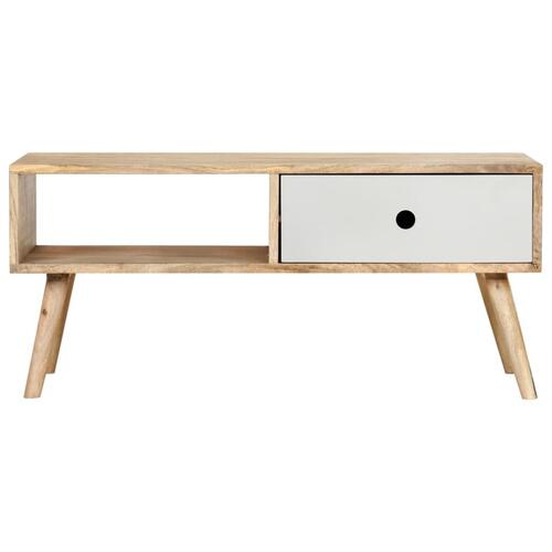 Sofabord 90x50x40 cm massivt mangotræ