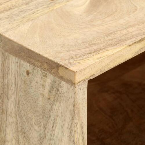 Sofabord 90x50x40 cm massivt mangotræ