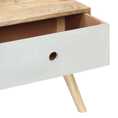 Sofabord 90x50x40 cm massivt mangotræ